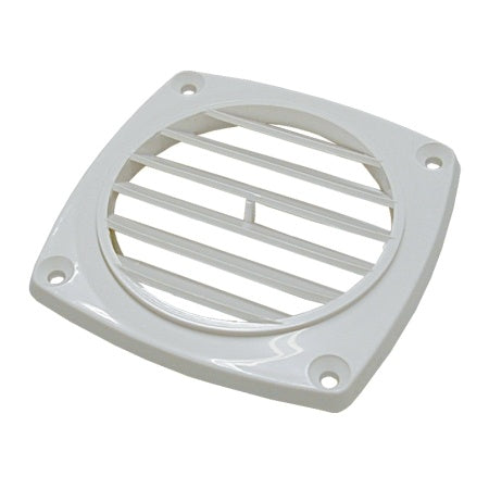 Kiemenlüfter ABS für Schlauch 75mm, schwarz
