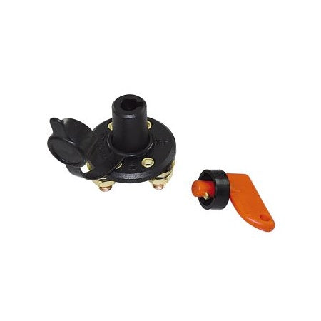 Batterieschalter 12/24V 75A schwarz/rot mit/ohne Abdeckkappe/ Ersatzschlüssel