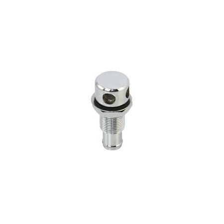Tankentlüfter MsCr für Schlauch 16mm, 0° gerade/gebogen