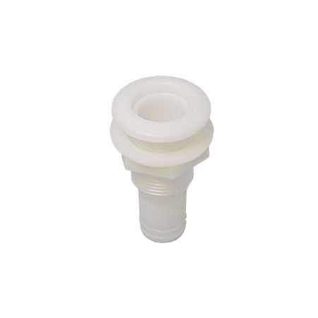 Borddurchbruch Acetal 1/2"-1 1/2" weiß