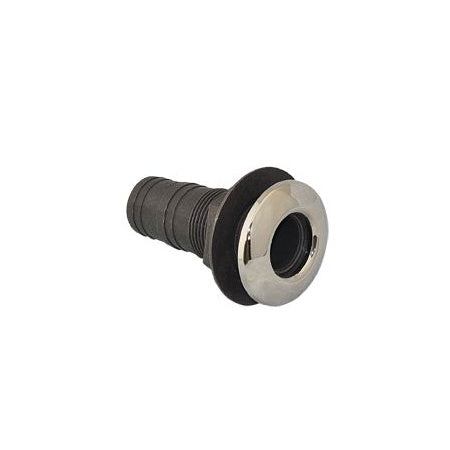 Borddurchbruch Acetal 5/8"-1 1/2" mit Edelstahlkappe
