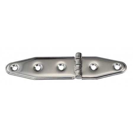 Scharnier, tiefgezogen, symetrisch/asymetrisch A2 100/130x28x1,5mm