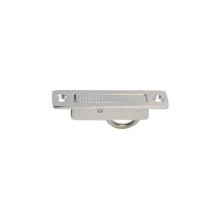 Bodenheber-Einlassgriff, massiv, klapperfrei A4 83,5x21mm