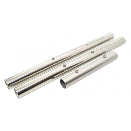 Rohrverbinder A4 150mm für Rohr 22/25x1,5mm und Ersatz-Kugelsperre Edelstahl für Rohrverbinder