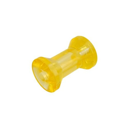 Kielrolle Polymer ohne Buchse, 125 mm lang, 74 mm Ø