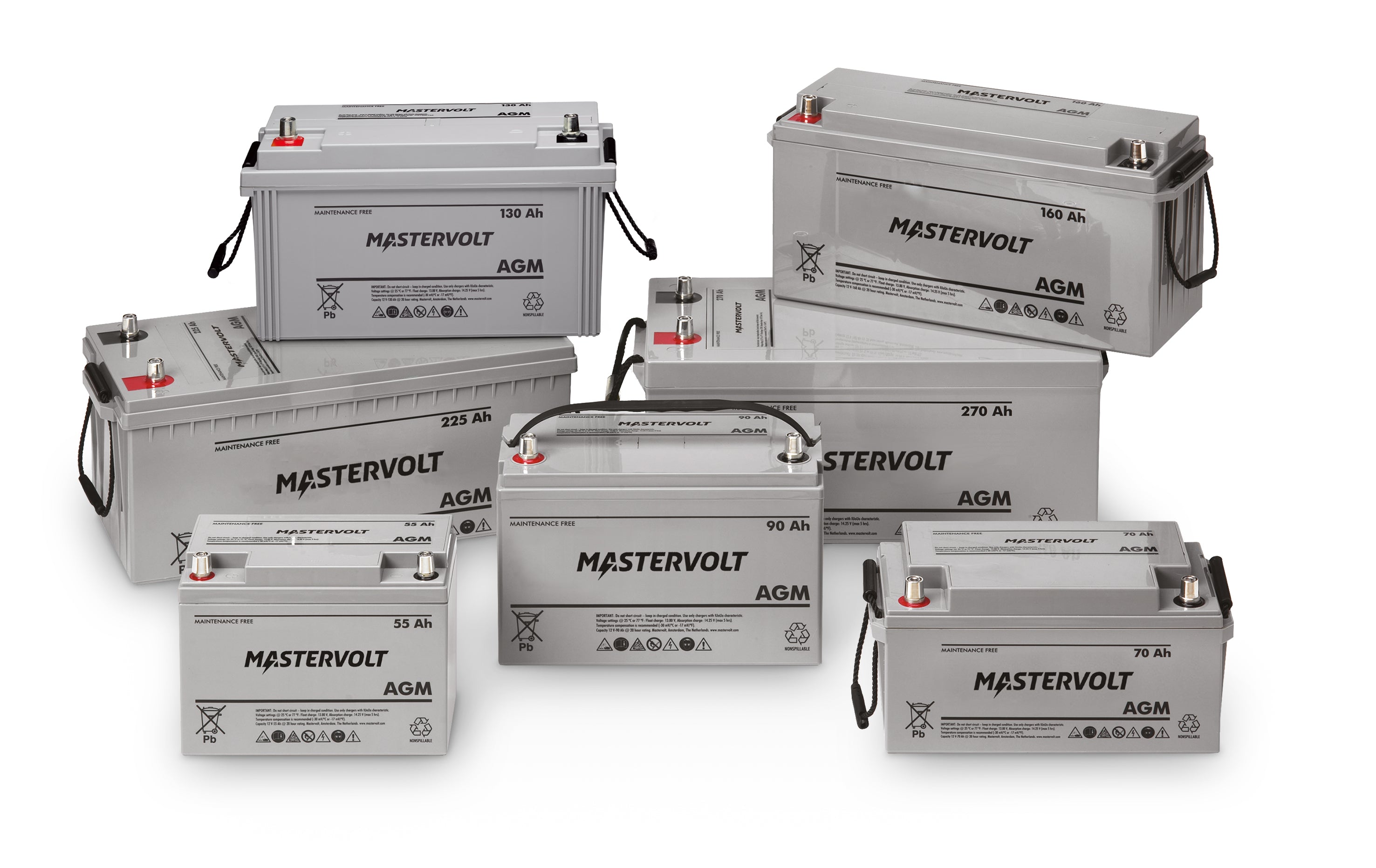 Mastervolt Batterie AGM 12V / 160Ah