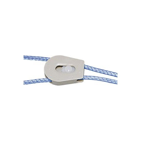 FIXLOC Kordelstopper Kunststoff für Seil 4mm schwarz 10St.