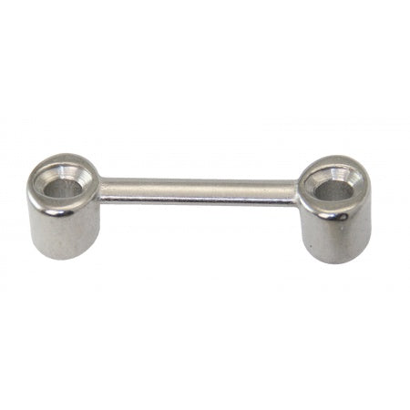 Gurtbrücke AISI316 Feinguß für 15-25 mm Gurtband und 38-48 mm Länge 10 Stück