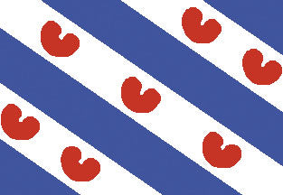 Allpa Friesische Flagge 20x30cm