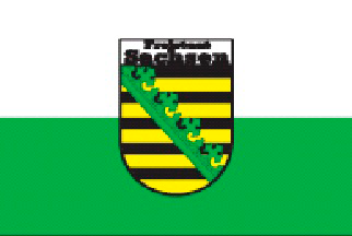 Allpa Freistaat Sachsen Flagge 20x30cm