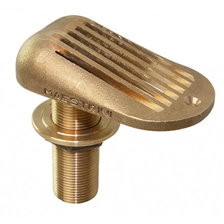 Einlassborddurchbruch mit Sieb Bronze CC491K 3/4"-1"