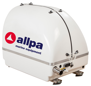 Allpa Stromerzeuger Modell 'Paguro 4 Sy', 4kva-3,5kw@3000 Umdr./Min., Luft- /Wassergekühlt
