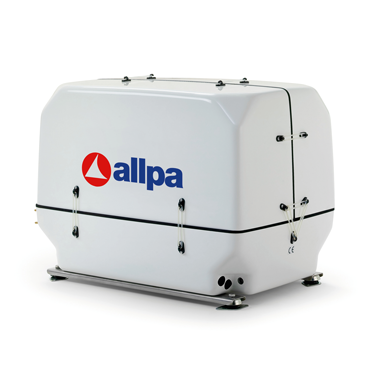 Allpa Stromerzeuger Modell 'Paguro 5 Sy', 5kva-4,5kw@3000 Umdr./Min., Luft-/Wassergekühlt