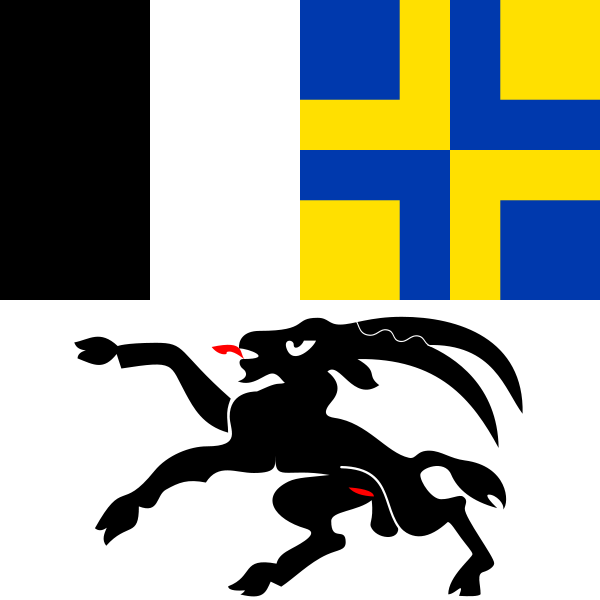 Allpa Graubünden Flagge 20x30cm