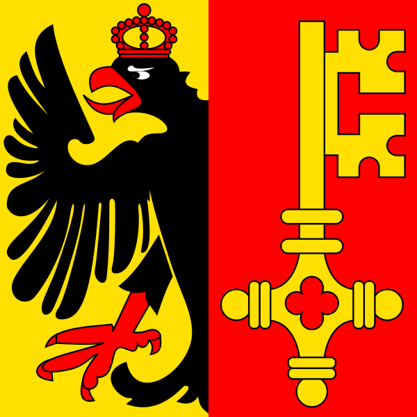 Allpa Genf Flagge 20x30cm