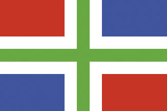 Allpa Groningen Flagge 20x30cm