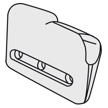 Liekleinenklemme Kunststoff für Seil 1-5mm 10St.