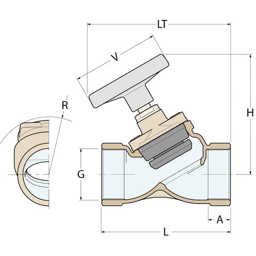 Guidi Antihaft-Ventil - G 1''1/2