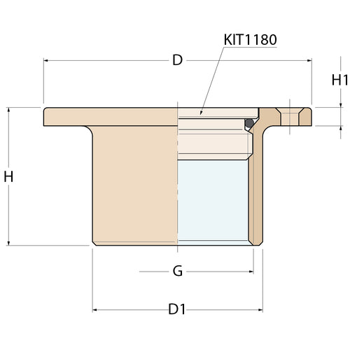 Guidi Deckseinfüllstutzen - G 1''1/2