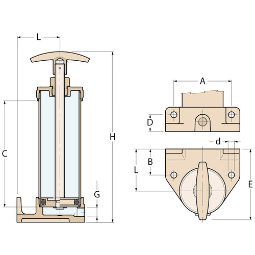 Guidi Fettpresse - G 1/8''