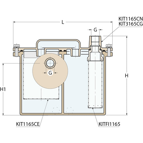 Guidi Kraftstofffilter - G 1/2''
