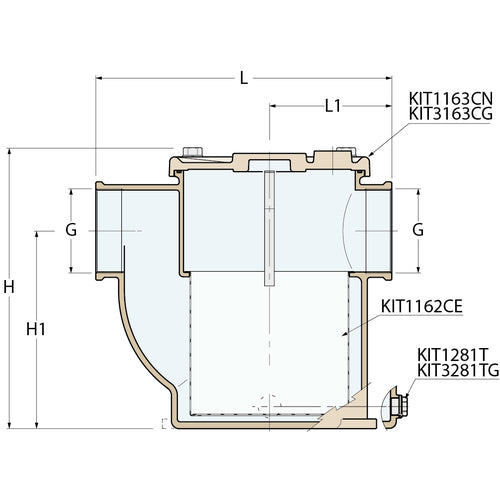 Guidi Wasserfilter „mediterraneo“ - G 3/4''
