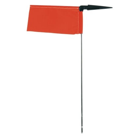 ALLEN Windanzeiger ohne Seitenhalter, Tuch 110x120mm rot