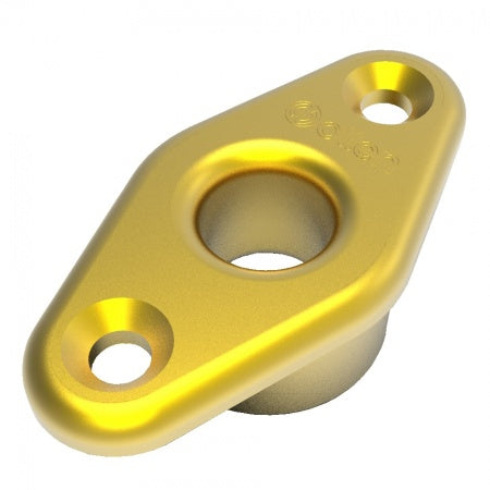 ALLEN Decksdurchführung mit Flansch Alu Auge 9-22mm Gold/Silber/Schwarz/Orange/Lila