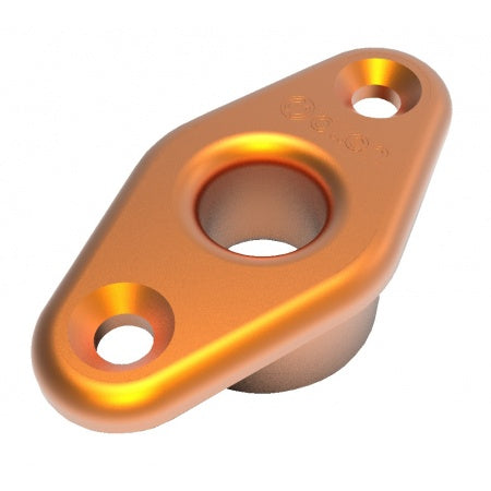 ALLEN Decksdurchführung mit Flansch Alu Auge 9-22mm Gold/Silber/Schwarz/Orange/Lila