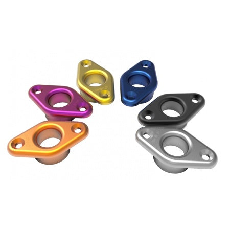 ALLEN Decksdurchführung mit Flansch Alu Auge 9-22mm Gold/Silber/Schwarz/Orange/Lila