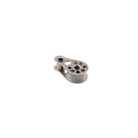 ALLEN Einfachblock Gleitlager 16mm, Seil 2-5mm, Auge, POMrolle 1/10 Stück
