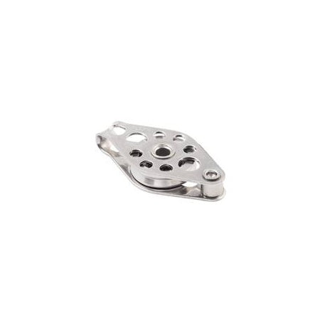 ALLEN Einfachblock kugelgelagert 25mm, Drahtseil 2-7mm, Hundsfott, Schäkel, Steckbolzen, Festes Auge