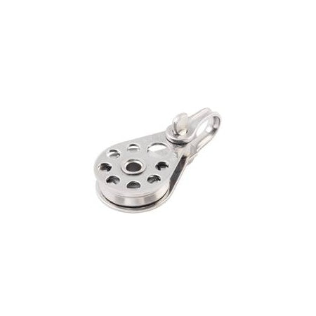 ALLEN Einfachblock kugelgelagert 25mm, Drahtseil 2-7mm, Hundsfott, Schäkel, Steckbolzen, Festes Auge