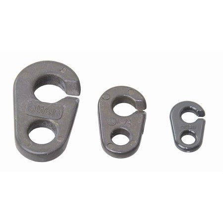 ALLEN Brummelhaken Alu 50mm, für Seil 10mm 2St. SB-Pack