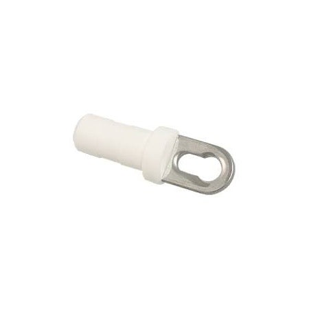 Rohrendstopfen mit Schlüsselloch A4/Nylon für Rohr 19x1,6/25x2,0mm