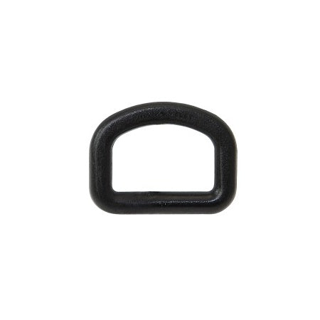 D-Ring POM 4,0x20/4,5x25mm schwarz 10 Stück