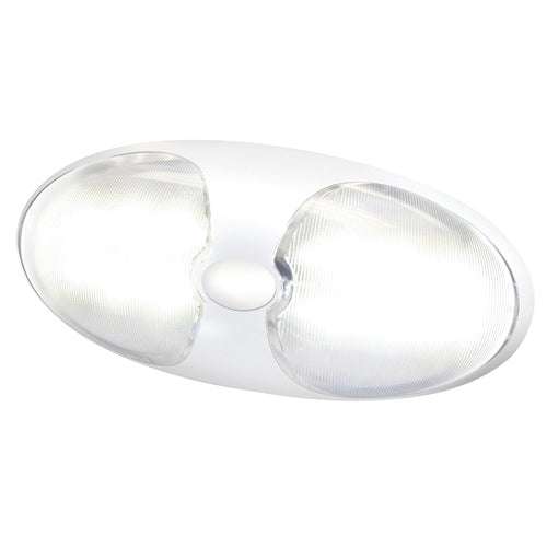 Hella DuraLED 12 Weiss mit Schalter