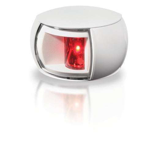 Hella Naviled Compact Backbord, weißes Gehäuse