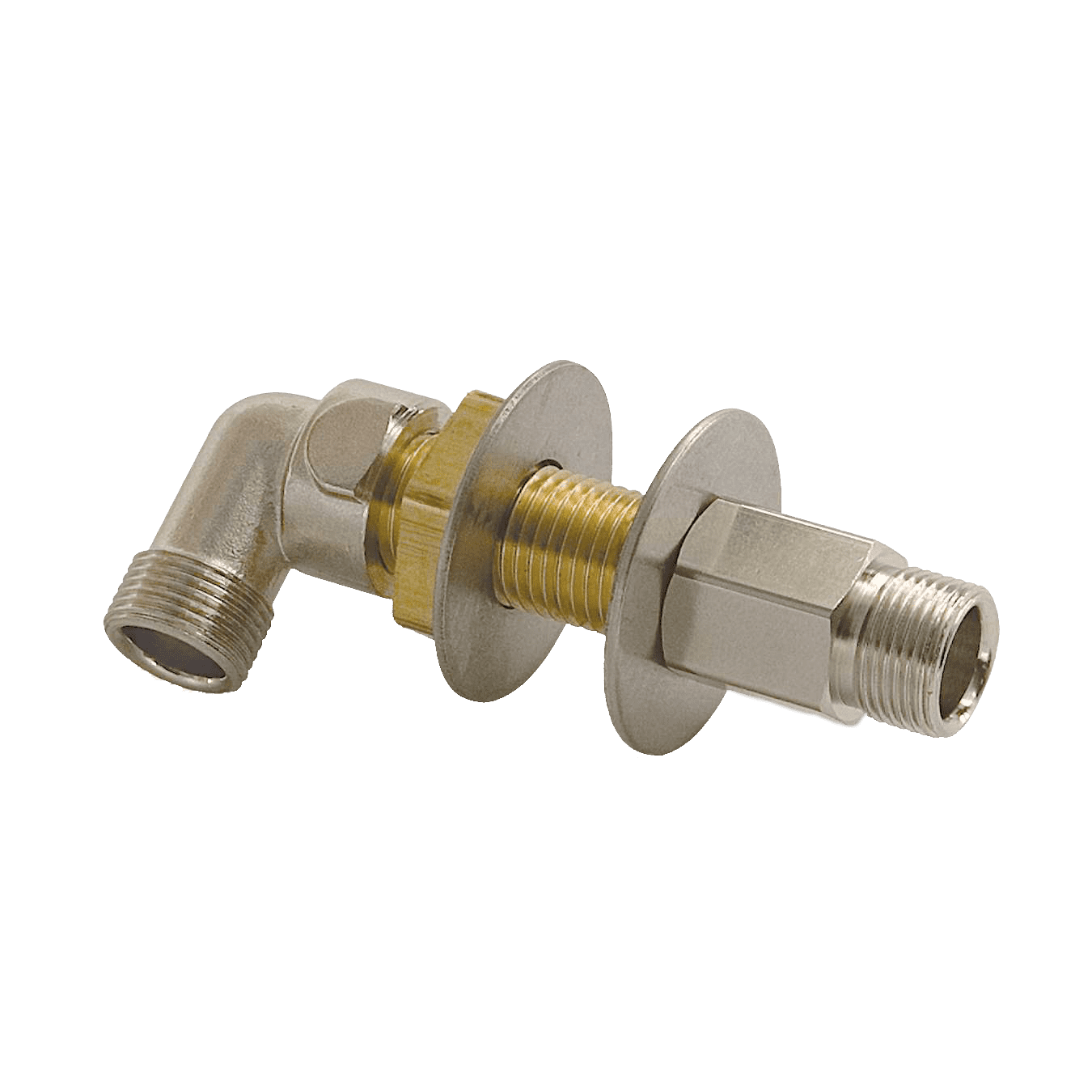 Seastar Bulkhead Fittingkit L=3/4" Für 3/8" Tube, Single Zylinder