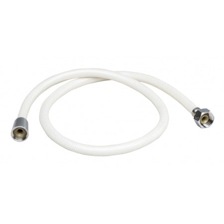 Duschschlauch MsCr 1/2" - 1/2"- 1/2" - 3/8" 2,5-5 m weiß