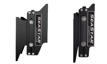 Seastar Mechanische Jack Plate Powerlift, 4" Setback, Handbedient