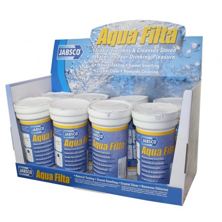 Aqua Filta® Aktivkohlefilter/Ersatzkartusche/Ersatzkartuschen 8 Stück