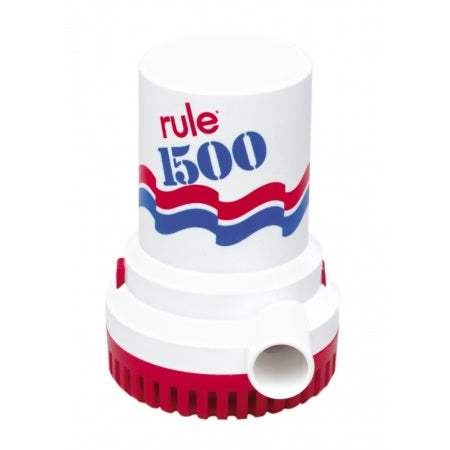 RULE Hochleistung Bilgepumpe Typ 1500, 2000, 3700, 4000, 12 oder 24 Volt