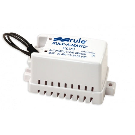 RULE-A-Matic® Plus™ Schwimmschalter Bilgenschalter, 12 - 32 Volt, bis 20 Amp.