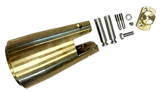 Radice Nabekit M10 für 2-Blatt Faltpropelle für Saildrive - für Propellerdurchmessern 13"-17".