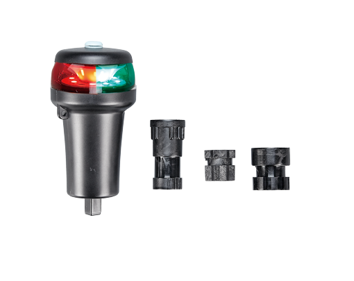 Allpa Tragbares Led Navigationslicht Rot/Grün/Kombination Inkl. Adaptersatz
