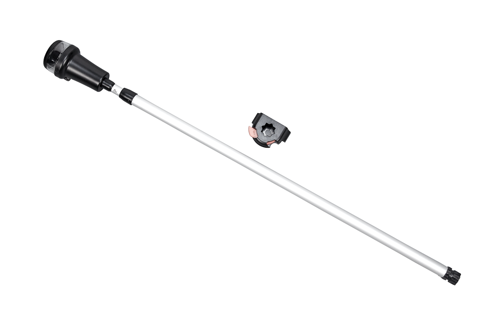 Allpa Tragbares Led Navigations Stablaterne 360° Mit Teleskop-Aluminiumrohr, L=790-1358mm