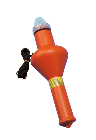 Allpa Rettungslicht Inklusive Nylon Halter (Med-Geprüft, Laut Eu Marine Dir. 96/98ec-98/85ec)