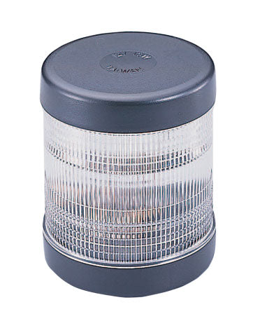 Allpa Rundumlicht, 12v/6w, Schwarzes Kunststoffgehäuse, Klare Linse