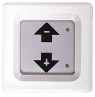 Allpa Kunststoff Dimmer, 12-30v, Max. 120w, Mit Eingebaute Sicherheit, 61x61mm